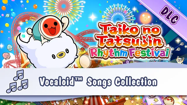 Capa de Taiko no Tatsujin: Rhythm Festival - Coleção Músicas Vocaloid™