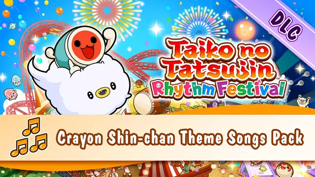 Capa de Taiko no Tatsujin: Rhythm Festival - Crayon Shin-chan Theme Songs Pack