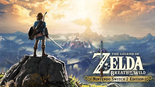 Capa de Pacote de melhoria The Legend of Zelda™: Breath of the Wild – Nintendo Switch™ 2 Edition