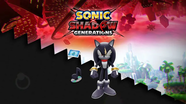 Capa de Pacote de Conteúdo SONIC X SHADOW GENERATIONS: Edição Deluxe Digital