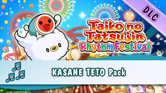 Capa de Taiko no Tatsujin: Rhythm Festival - KASANE TETO Pack