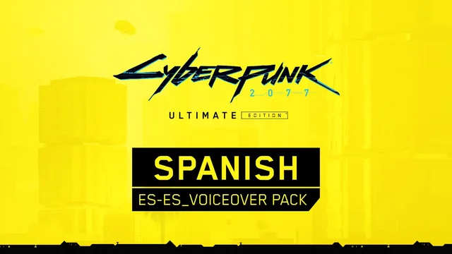 Capa de Cyberpunk 2077: Ultimate Edition - pacote de dublagem em espanhol (Espanha)