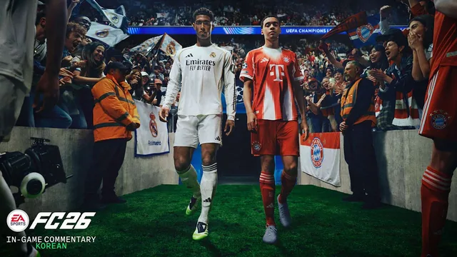 Capa de Narração de jogo do EA SPORTS FC™ 26 - Coreano