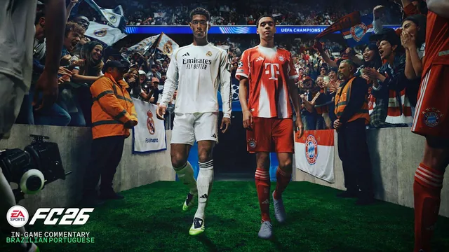 Capa de Narração de jogo do EA SPORTS FC™ 26 - Português do Brasil