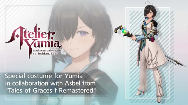 Capa de Special costume for Yumia in collaboration with Asbel from "Tales of Graces f Remastered"
