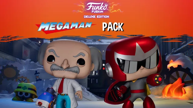 Capa de Funko Fusion Deluxe Edition - Mega Man Character Pack (RETAIL ONLY)