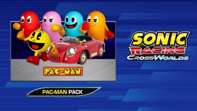 Capa de Sonic Racing: CrossWorlds - Pacote PAC-MAN
