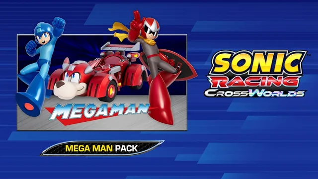 Capa de Sonic Racing: CrossWorlds - Pacote Mega Man