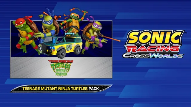 Capa de Sonic Racing: CrossWorlds - Pacote Tartarugas Ninja