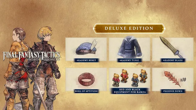 Capa de FINAL FANTASY TACTICS - The Ivalice Chronicles: Deluxe Edition Bonuses