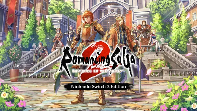 Capa de Romancing Saga 2: Revenge of the Seven – Pacote de atualização para a Nintendo Switch™ 2 Edition