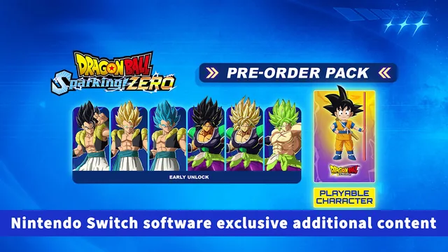 Capa de Pacote de Reserva de DRAGON BALL: Sparking! ZERO
