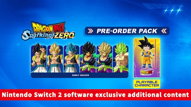Capa de Pacote de Reserva de DRAGON BALL: Sparking! ZERO