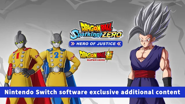 Capa de Pacote HERÓI DA JUSTIÇA do DRAGON BALL: Sparking! ZERO