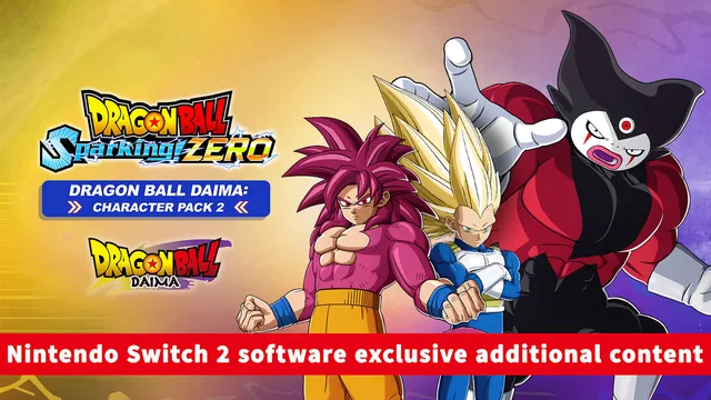 Capa de DRAGON BALL: Sparking! ZERO - Dragon Ball DAIMA: Pacote de Personagens 2