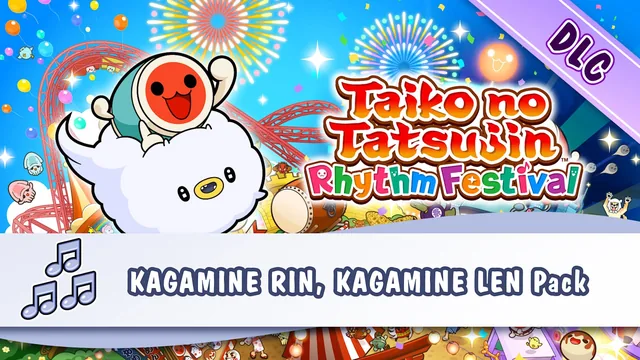 Capa de Taiko no Tatsujin: Rhythm Festival - Pacote KAGAMINE RIN, KAGAMINE LEN