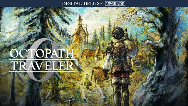 Capa de OCTOPATH TRAVELER 0 Atualização para Digital Deluxe