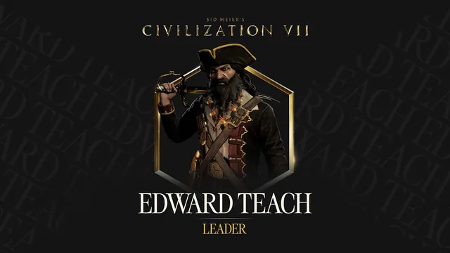 Capa de Sid Meier’s Civilization® VII: Pacote Edward Teach