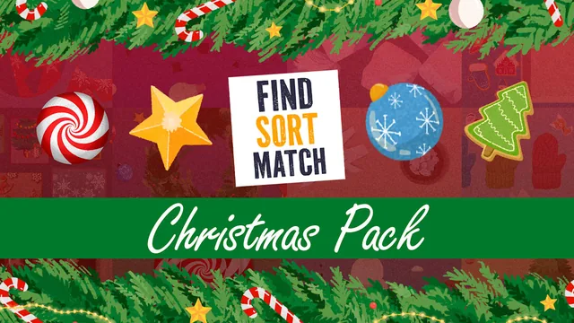 Capa de Find Sort Match - Christmas Pack
