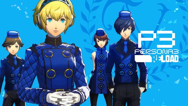 Capa de Persona 3 Reload: Conjunto Traje Veludo e MF