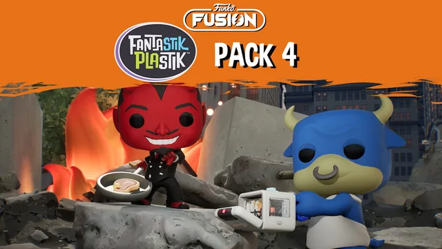 Capa de Funko Fusion - Fantastik Plastik Pack 4 - T-Bone and El Diablo