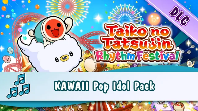 Capa de Taiko no Tatsujin: Rhythm Festival - KAWAII Pop Idol Pack