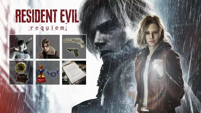 Capa de Resident Evil Requiem - Kit Deluxe
