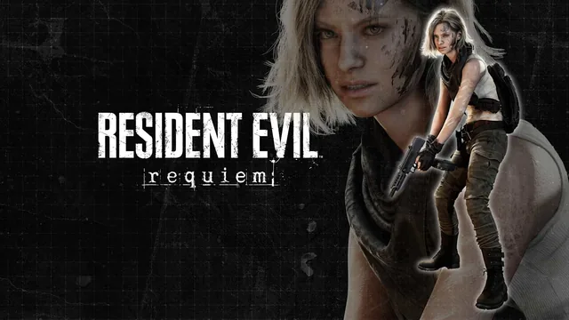 Capa de Resident Evil Requiem - Traje da Grace: Apocalypse