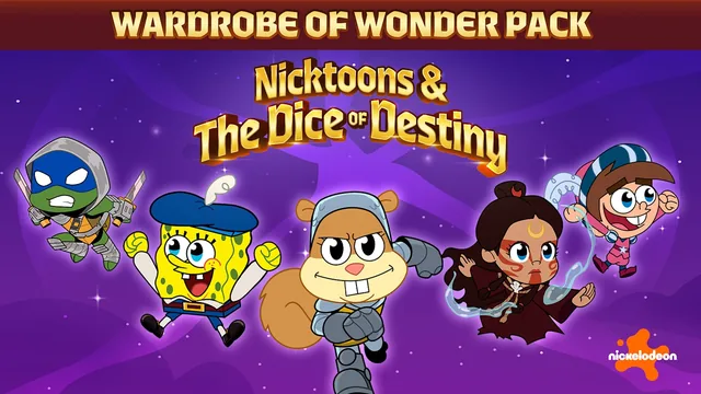 Capa de Nicktoons & The Dice of Destiny - Wardrobe of Wonder Pack