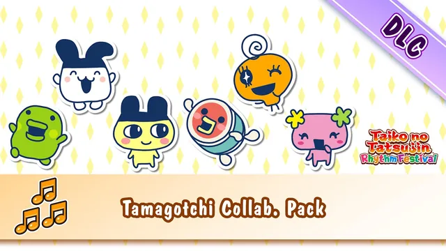 Capa de Taiko no Tatsujin: Rhythm Festival - Tamagotchi Collab Pack