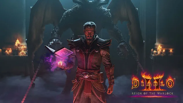 Capa de Diablo II: Resurrected – Reign of the Warlock