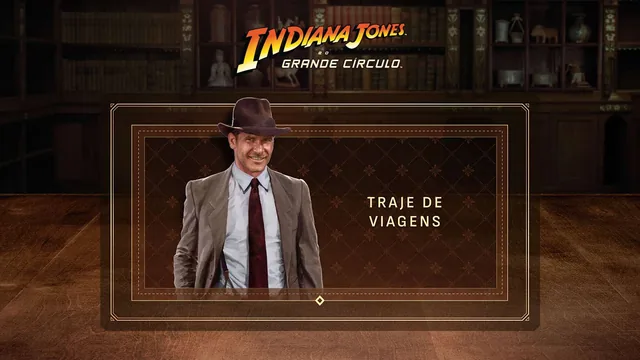 Capa de Indiana Jones e o Grande Círculo™: Pacote A Última Cruzada™ – Traje de Viagens