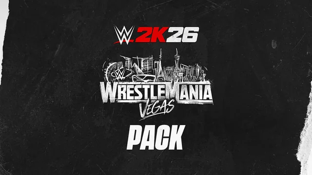 Capa de Pacote WrestleMania 42 do WWE 2K26