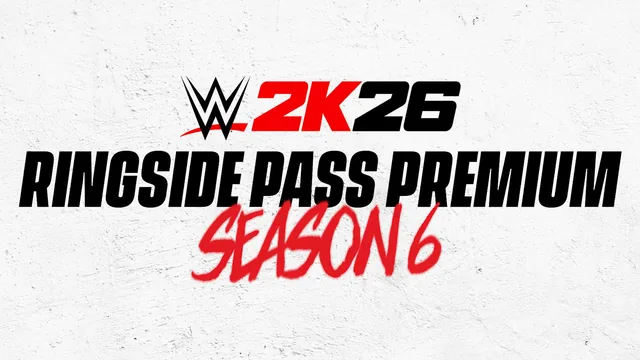 Capa de 6ª Temporada do Ringside Pass premium do WWE 2K26