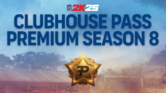 Capa de PGA TOUR 2K25 Clubhouse Pass Premium: 8ª Temporada