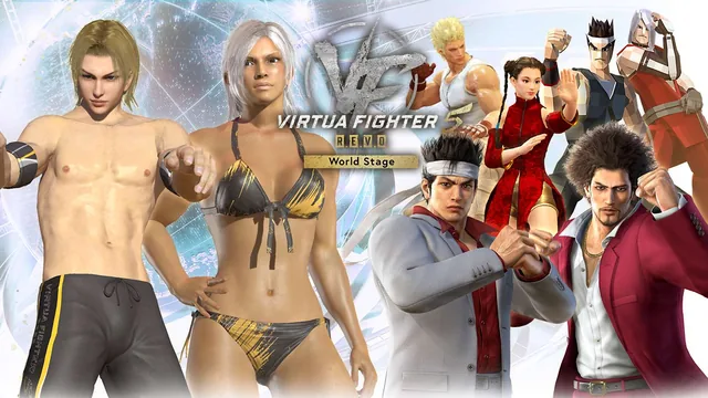 Capa de VF5 R.E.V.O. World Stage - Bônus do 30º Aniversário