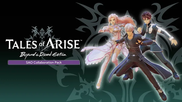 Capa de Tales of Arise - Pacote da Colaboração SAO