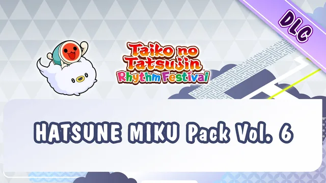Capa de Taiko no Tatsujin: Rhythm Festival - HATSUNE MIKU Pack Vol. 6