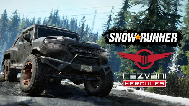 Capa de SnowRunner - Rezvani Hercules