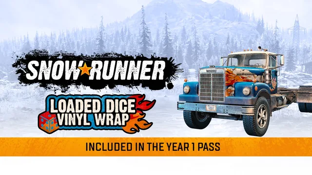 Capa de SnowRunner - Loaded Dice Vinyl Wrap