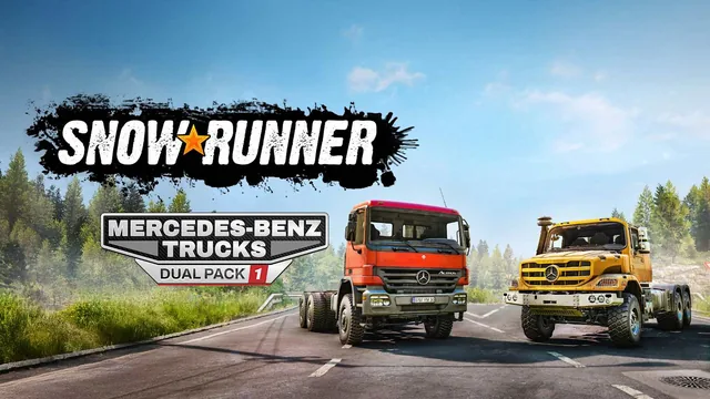 Capa de SnowRunner - Mercedes-Benz Trucks Dual Pack 1