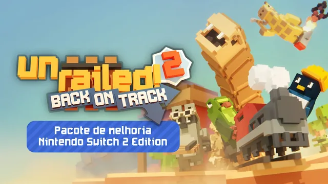 Capa de Unrailed 2: Back on Track pacote de melhoria Nintendo Switch™ 2 Edition