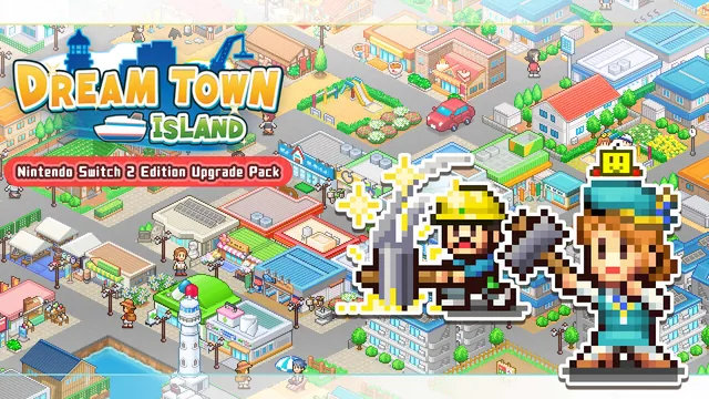 Capa de Dream Town Island – Nintendo Switch 2 Edition Upgrade pack