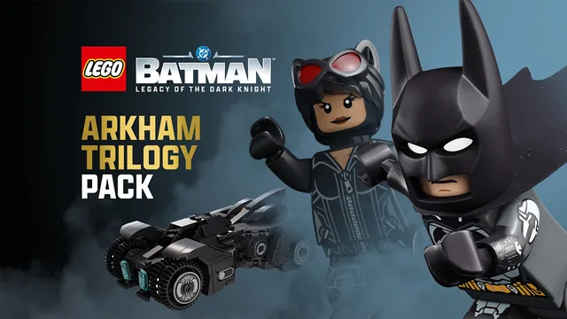Capa de Pacote da Trilogia Arkham LEGO® Batman™: O Legado do Cavaleiro das Trevas