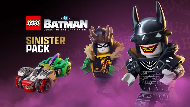Capa de Pacote Sinistro LEGO® Batman™: O Legado do Cavaleiro das Trevas