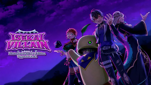 Capa de Isekai Villain: Nintendo Switch 2 Edition Upgrade Pack