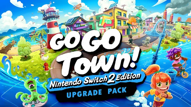 Capa de Go-Go Town! – Nintendo Switch 2 Edition upgrade pack