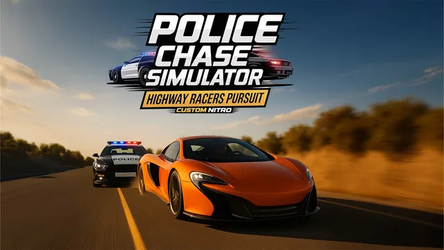 Capa de Police Chase Simulator: Highway Racers Pursuit – Custom Nitro