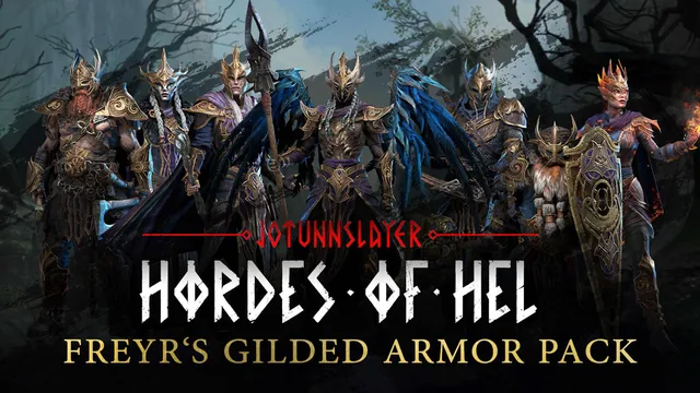 Capa de Jotunnslayer: Hordes of Hel - Freyr's Gilded Armor Pack