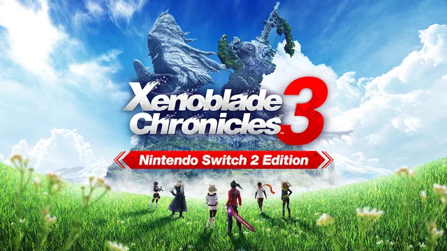 Capa de Pacote de melhoria Xenoblade Chronicles™ 3 – Nintendo Switch™ 2 Edition